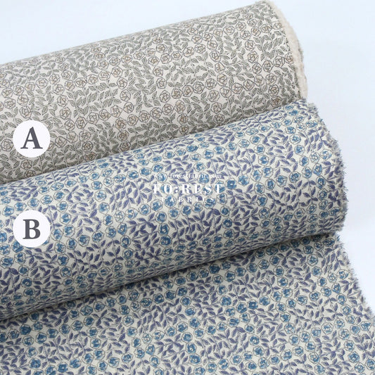 Liberty of London (Tana Lawn® Cotton Fabric) - Sleeping Rose - FO:REST Fabric 布恩堂Liberty fabrictana lawnjapanese fabricykk zipper