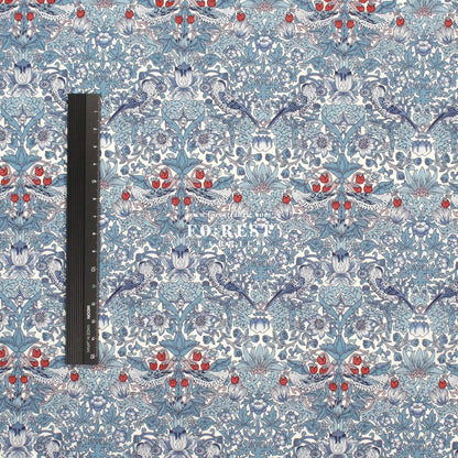 Liberty of London (Tana Lawn™ Cotton Fabric) - Strawberry thief Light - FO:REST Fabric 布恩堂Liberty fabrictana lawnjapanese fabricykk zipper