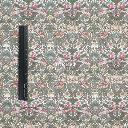 Liberty of London (Tana Lawn™ Cotton Fabric) - Strawberry thief Light - FO:REST Fabric 布恩堂Liberty fabrictana lawnjapanese fabricykk zipper