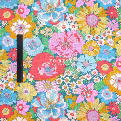Liberty of London (Tana Lawn™ Cotton Fabric) - Summers in the sun - FO:REST Fabric 布恩堂Liberty fabrictana lawnjapanese fabricykk zipper
