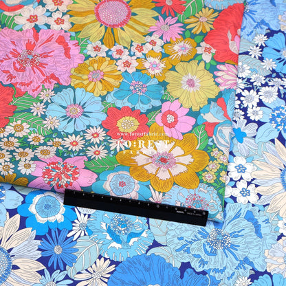 Liberty of London (Tana Lawn™ Cotton Fabric) - Summers in the sun - FO:REST Fabric 布恩堂Liberty fabrictana lawnjapanese fabricykk zipper