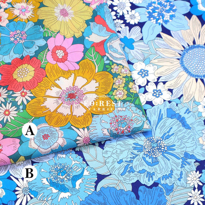Liberty of London (Tana Lawn™ Cotton Fabric) - Summers in the sun - FO:REST Fabric 布恩堂Liberty fabrictana lawnjapanese fabricykk zipper