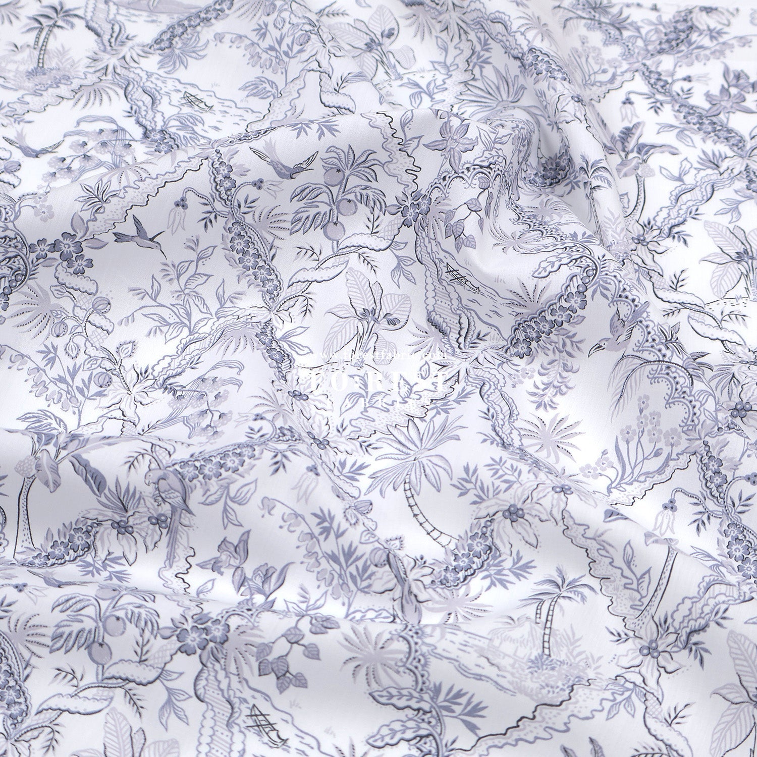 Liberty of London (Tana Lawn™ Cotton Fabric) - Tropical Toile - FO:REST Fabric 布恩堂Liberty fabrictana lawnjapanese fabricykk zipper
