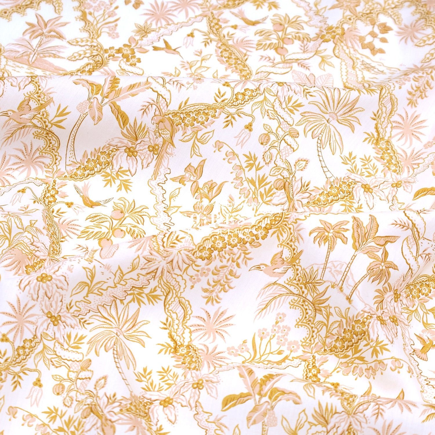 Liberty of London (Tana Lawn™ Cotton Fabric) - Tropical Toile - FO:REST Fabric 布恩堂Liberty fabrictana lawnjapanese fabricykk zipper