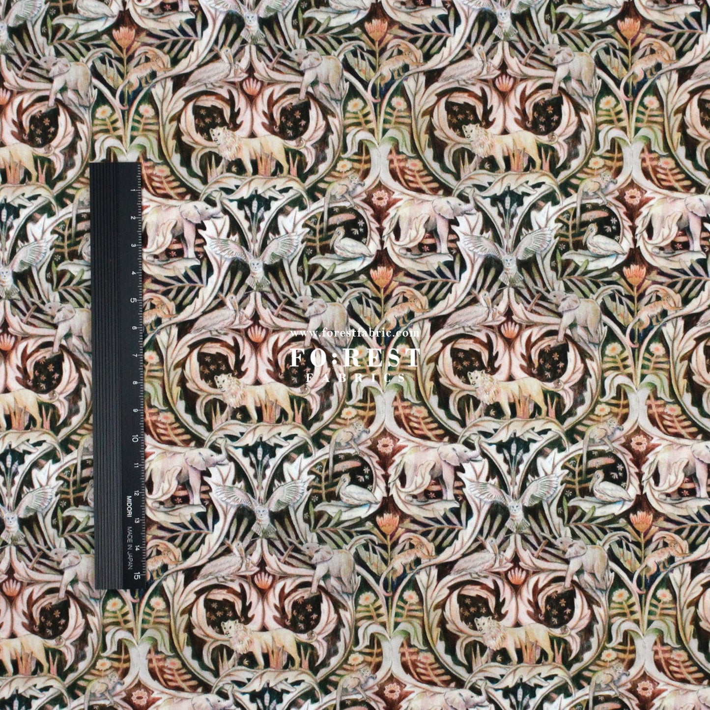 Liberty of London (Tana Lawn™ Cotton Fabric) - Valerie - FO:REST Fabric 布恩堂Liberty fabrictana lawnjapanese fabricykk zipper