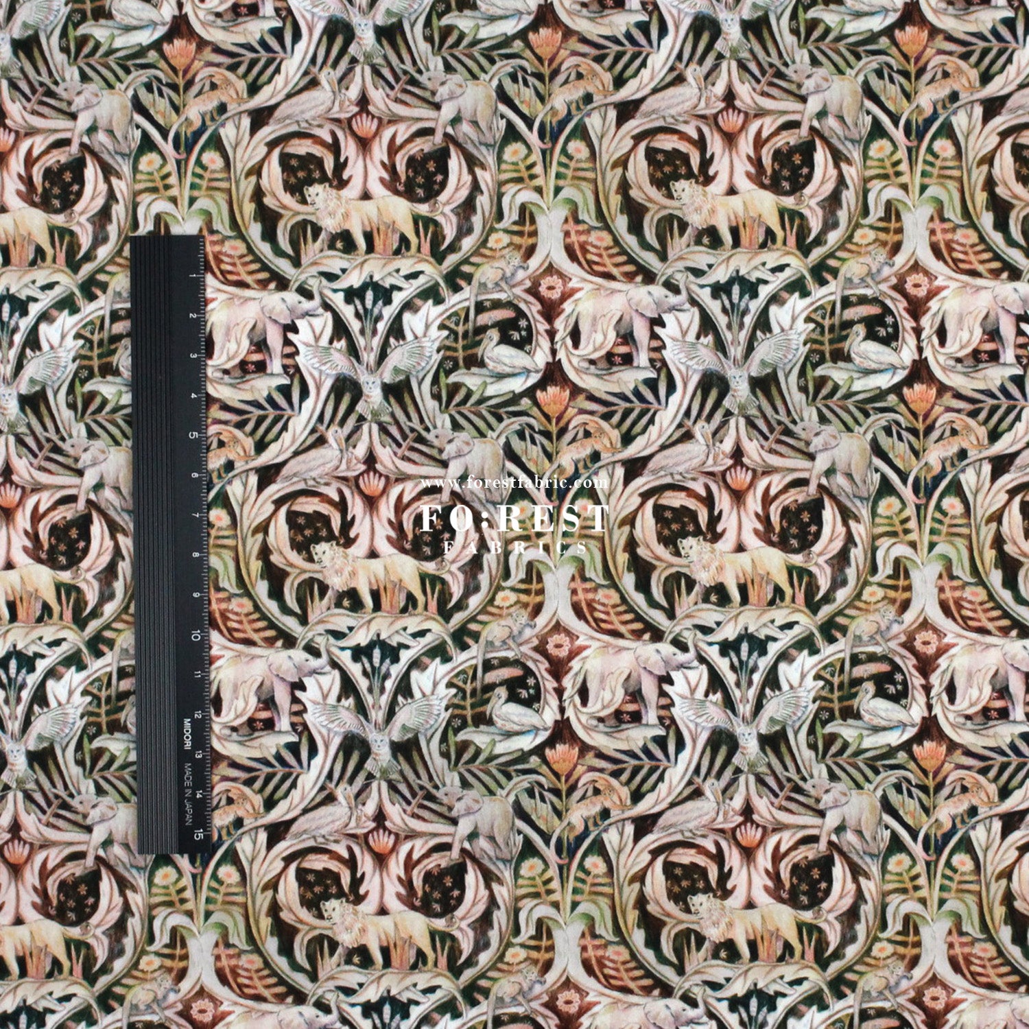 Liberty of London (Tana Lawn™ Cotton Fabric) - Valerie - FO:REST Fabric 布恩堂Liberty fabrictana lawnjapanese fabricykk zipper