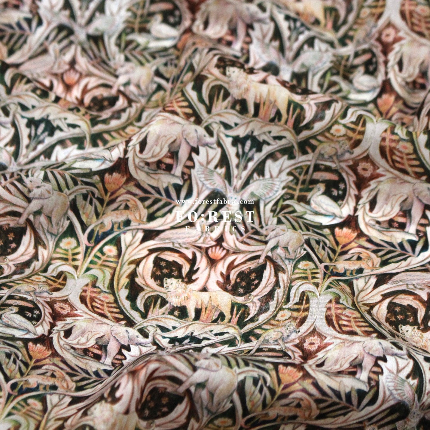 Liberty of London (Tana Lawn™ Cotton Fabric) - Valerie - FO:REST Fabric 布恩堂Liberty fabrictana lawnjapanese fabricykk zipper