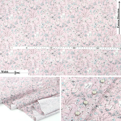 Liberty of London (Tana Lawn™ Cotton Fabric) - Wandervogel - FO:REST Fabric 布恩堂Liberty fabrictana lawnjapanese fabricykk zipper