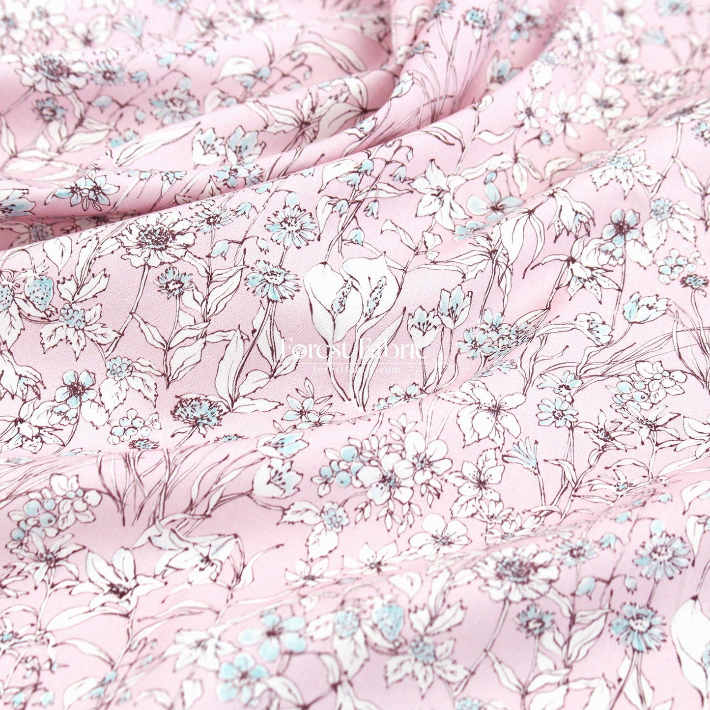 Liberty of London (Tana Lawn™ Cotton Fabric) - Wandervogel - FO:REST Fabric 布恩堂Liberty fabrictana lawnjapanese fabricykk zipper