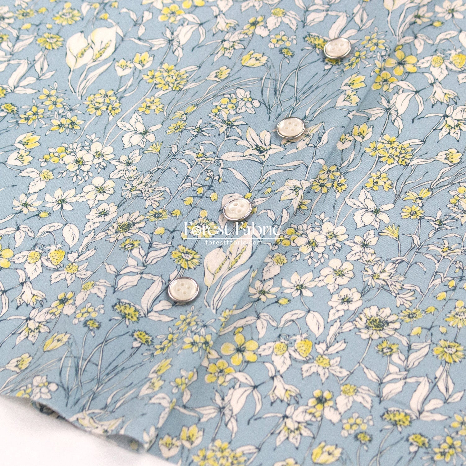 Liberty of London (Tana Lawn™ Cotton Fabric) - Wandervogel - FO:REST Fabric 布恩堂Liberty fabrictana lawnjapanese fabricykk zipper