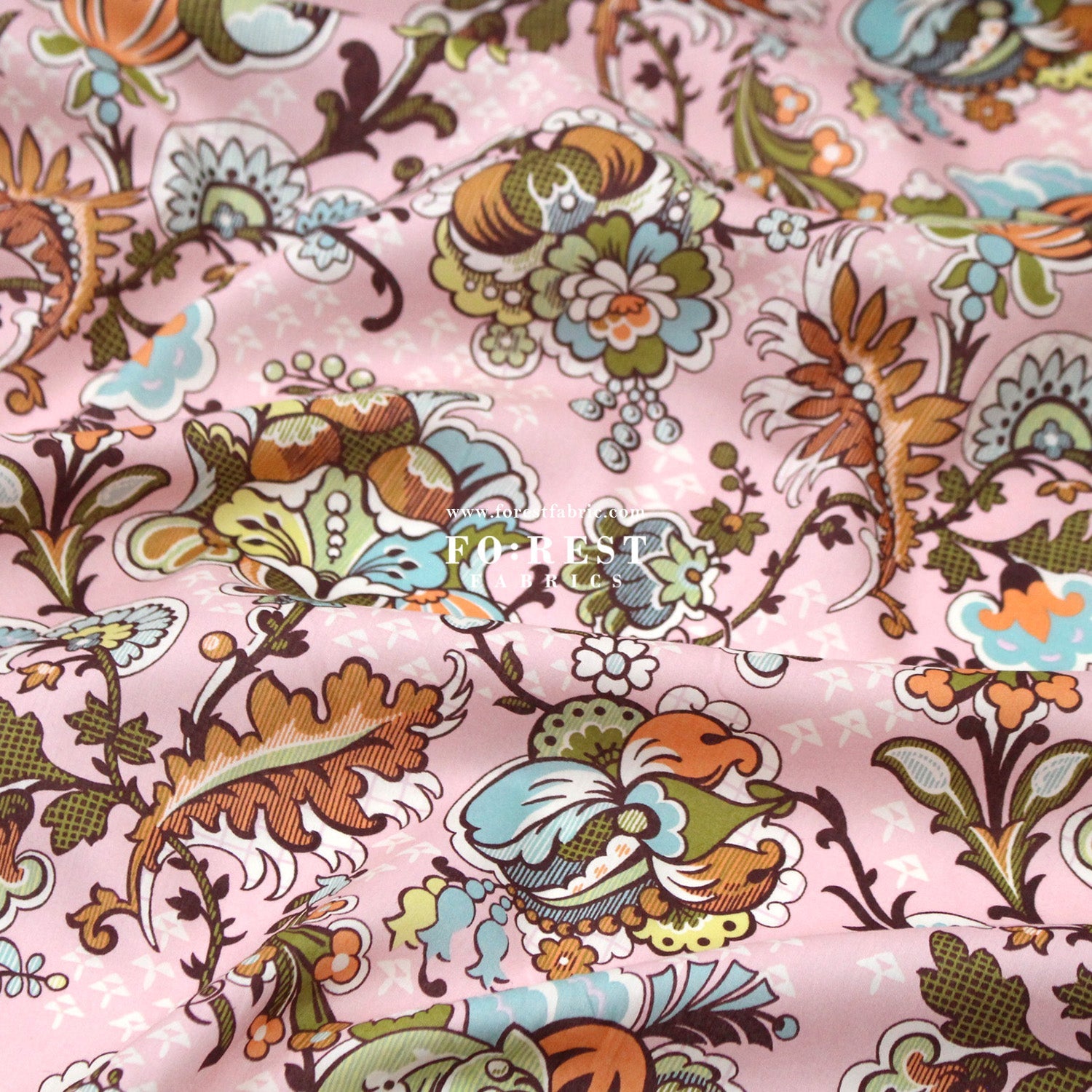 Liberty of London (Tana Lawn™ Cotton Fabric) - Weaver's Wonder - FO:REST Fabric 布恩堂Liberty fabrictana lawnjapanese fabricykk zipper