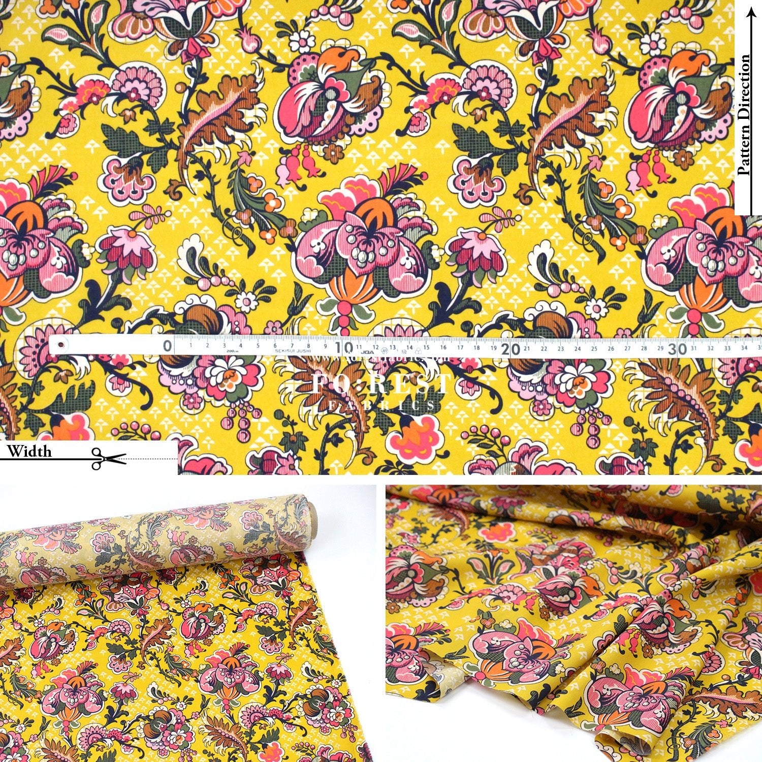 Liberty of London (Tana Lawn™ Cotton Fabric) - Weaver's Wonder - FO:REST Fabric 布恩堂Liberty fabrictana lawnjapanese fabricykk zipper