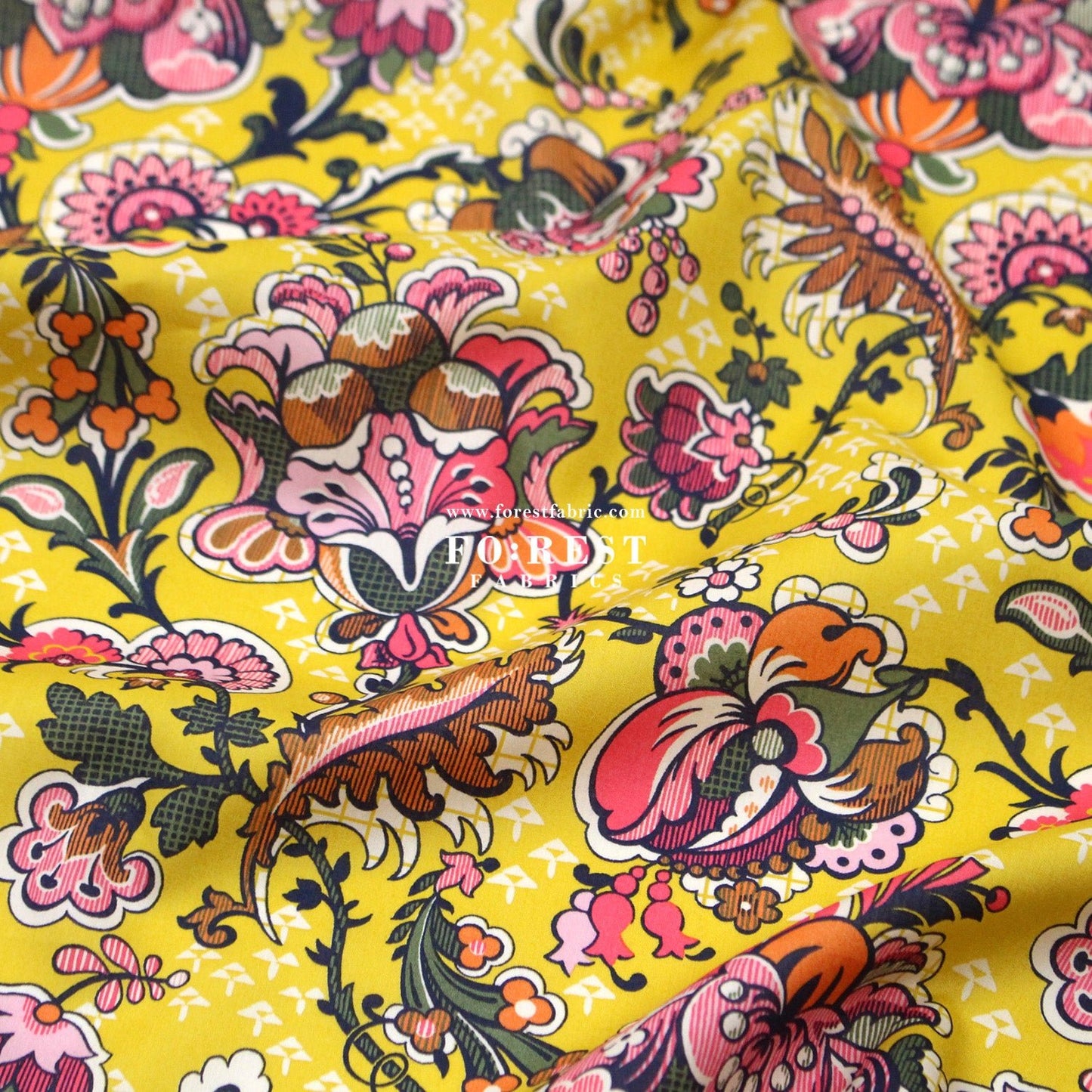 Liberty of London (Tana Lawn™ Cotton Fabric) - Weaver's Wonder - FO:REST Fabric 布恩堂Liberty fabrictana lawnjapanese fabricykk zipper