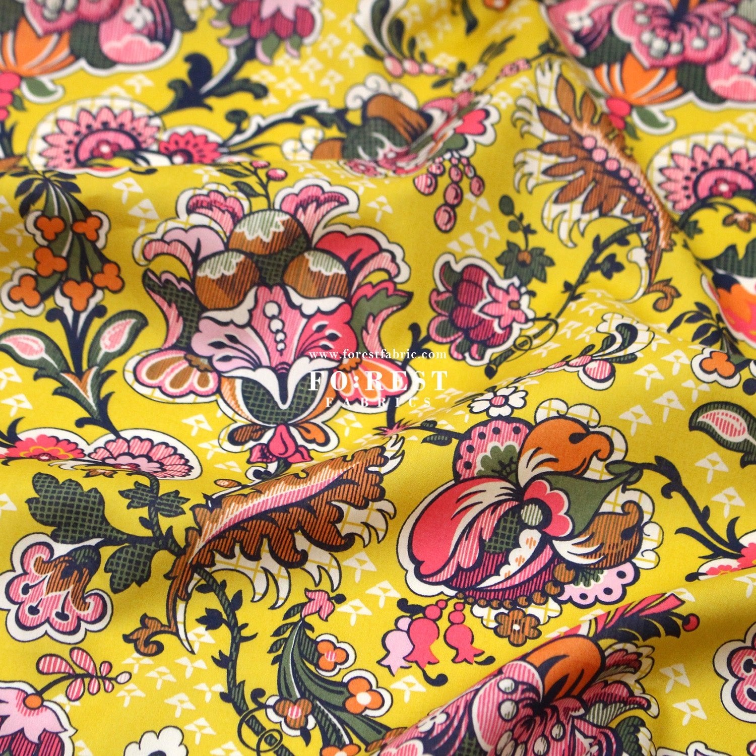Liberty of London (Tana Lawn™ Cotton Fabric) - Weaver's Wonder - FO:REST Fabric 布恩堂Liberty fabrictana lawnjapanese fabricykk zipper