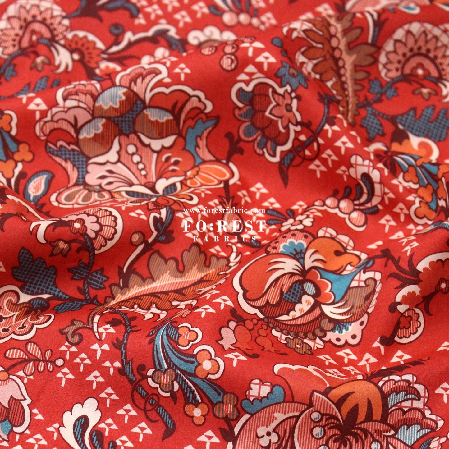 Liberty of London (Tana Lawn™ Cotton Fabric) - Weaver's Wonder - FO:REST Fabric 布恩堂Liberty fabrictana lawnjapanese fabricykk zipper