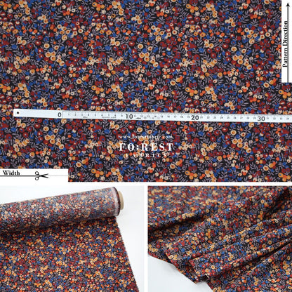 Liberty of London (Tana Lawn™ Cotton Fabric) - Wiltshire - FO:REST Fabric 布恩堂Liberty fabrictana lawnjapanese fabricykk zipper