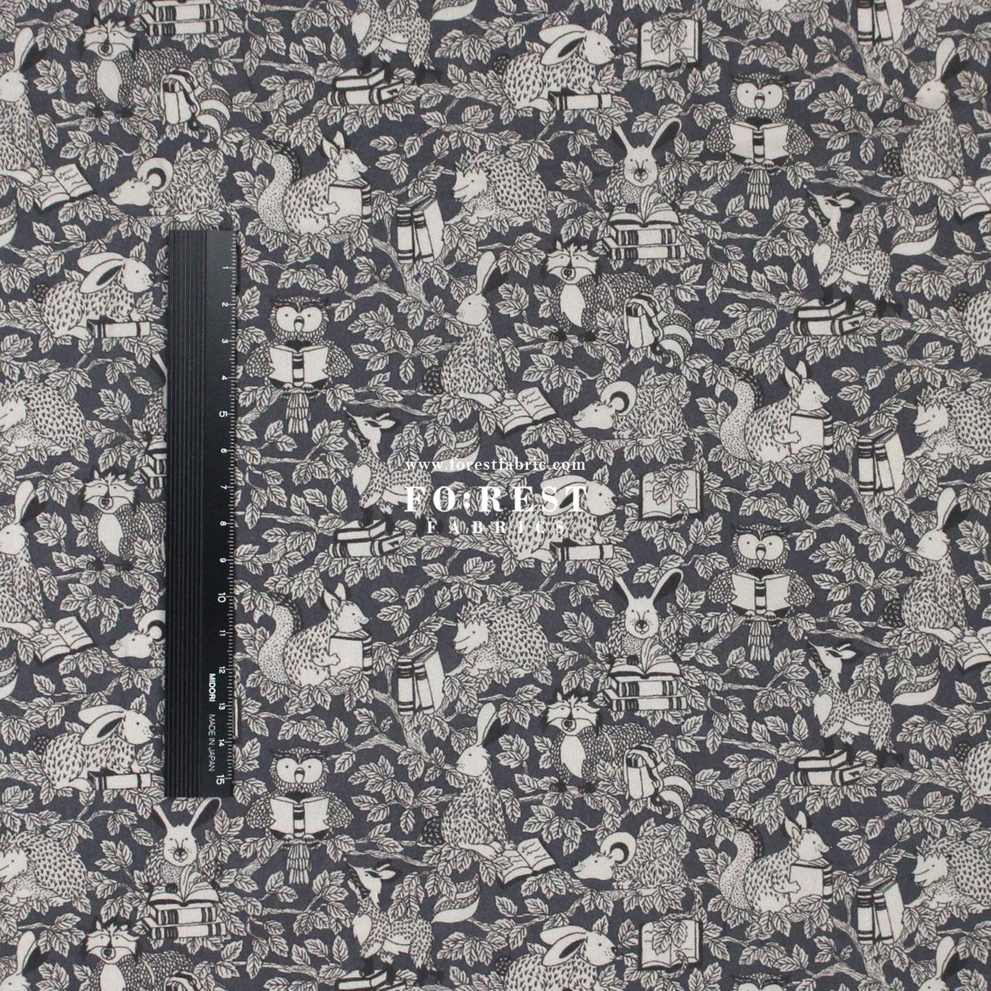 Liberty of London (Tana Lawn™ Cotton Fabric) - Woodland Library - FO:REST Fabric 布恩堂Liberty fabrictana lawnjapanese fabricykk zipper