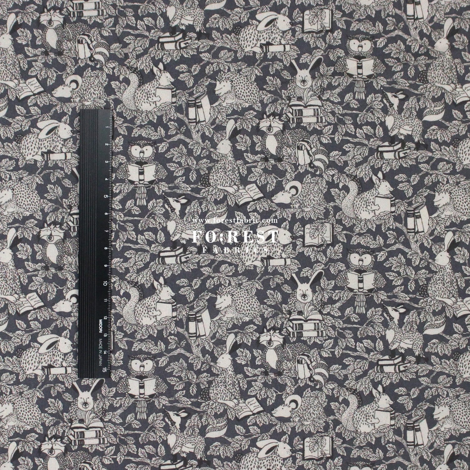 Liberty of London (Tana Lawn™ Cotton Fabric) - Woodland Library - FO:REST Fabric 布恩堂Liberty fabrictana lawnjapanese fabricykk zipper