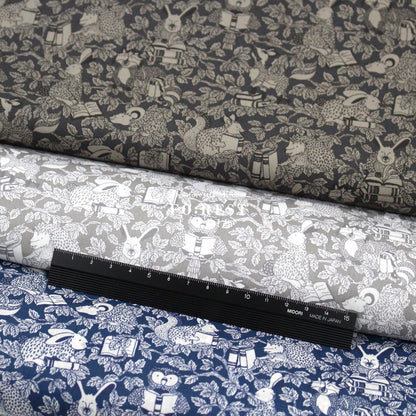 Liberty of London (Tana Lawn™ Cotton Fabric) - Woodland Library - FO:REST Fabric 布恩堂Liberty fabrictana lawnjapanese fabricykk zipper