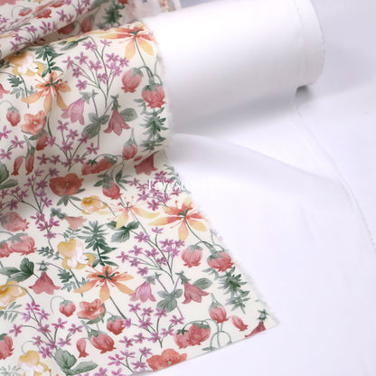 Lightweight Woven fusible interfacing fabric 服裝布襯 - FO:REST Fabric 布恩堂Liberty fabrictana lawnjapanese fabricykk zipper