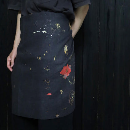Linen - hana no toki niwa fabric 亞麻 - FO:REST Fabric 布恩堂Liberty fabrictana lawnjapanese fabricykk zipper