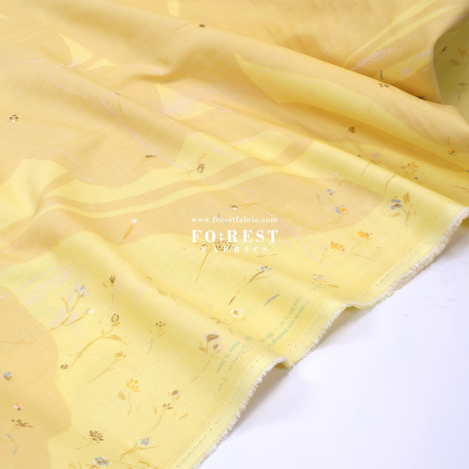Linen - Sanga fabric 亞麻 - FO:REST Fabric 布恩堂Liberty fabrictana lawnjapanese fabricykk zipper
