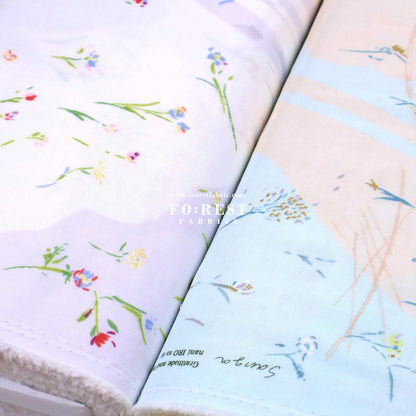 Linen - Sanga fabric 亞麻 - FO:REST Fabric 布恩堂Liberty fabrictana lawnjapanese fabricykk zipper