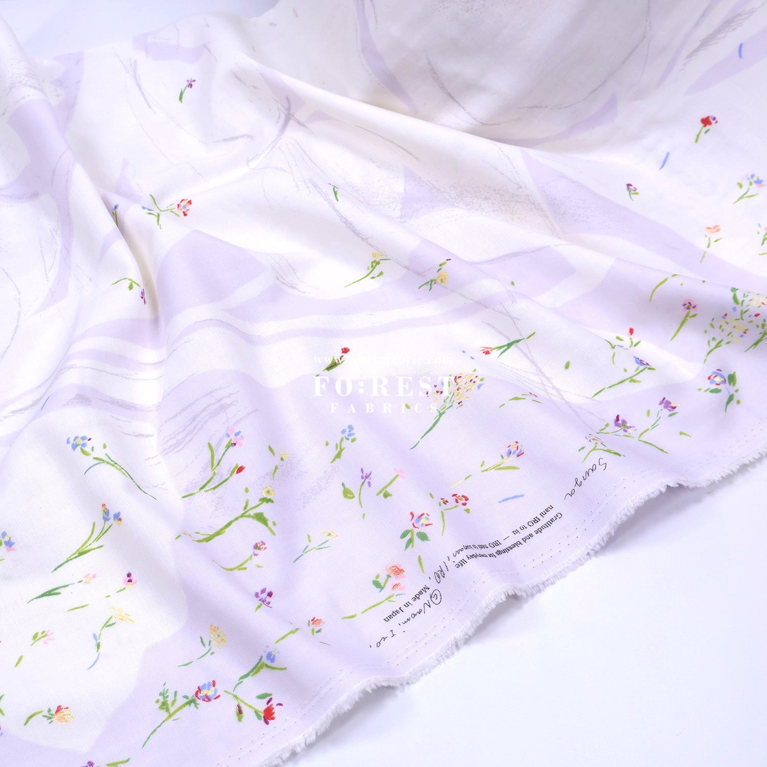 Linen - Sanga fabric 亞麻 - FO:REST Fabric 布恩堂Liberty fabrictana lawnjapanese fabricykk zipper