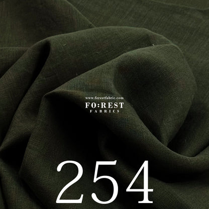 Linen - solid fabric 全麻布 - FO:REST Fabric 布恩堂Liberty fabrictana lawnjapanese fabricykk zipper
