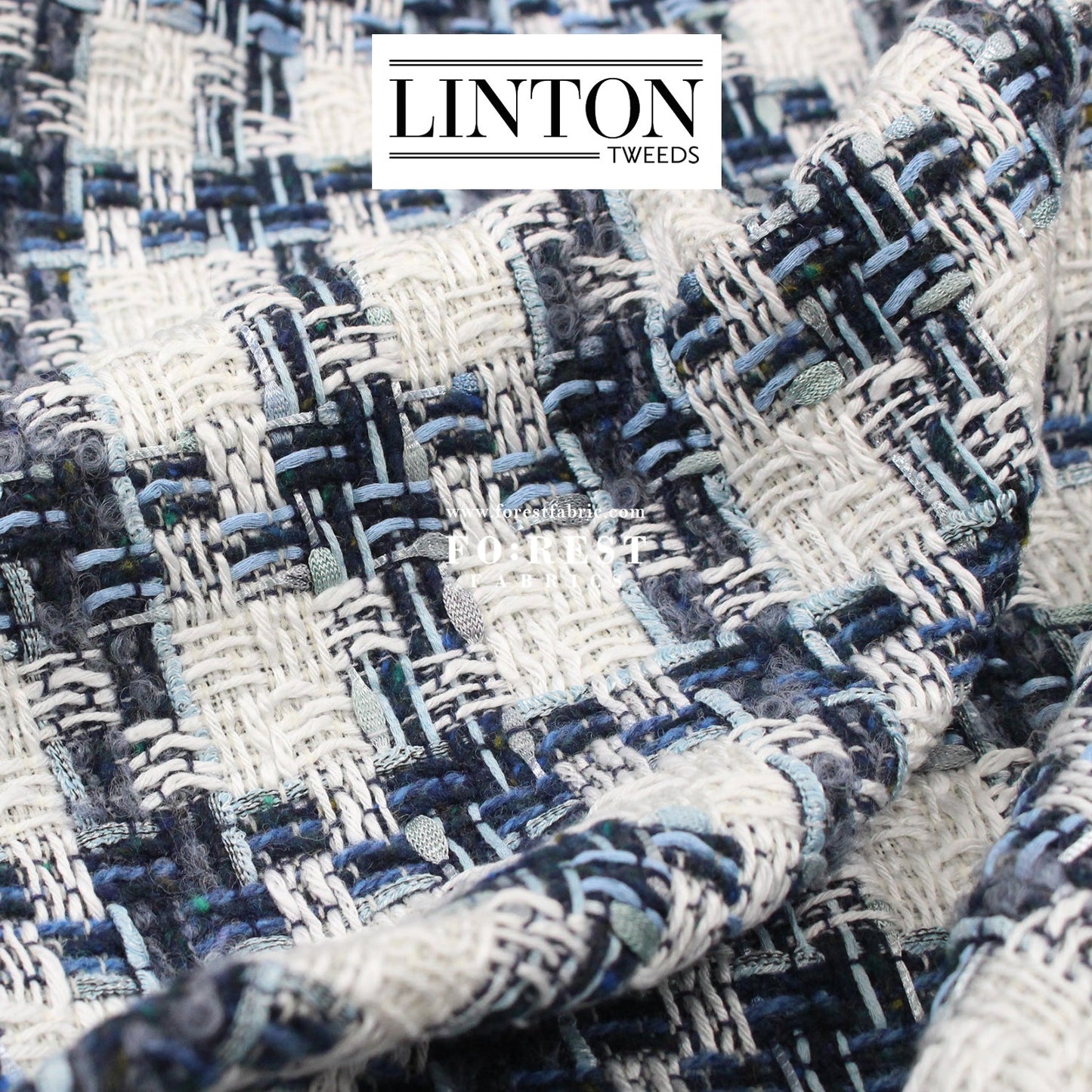 Linton Tweeds 0074 - FO:REST Fabric 布恩堂Liberty fabrictana lawnjapanese fabricykk zipper
