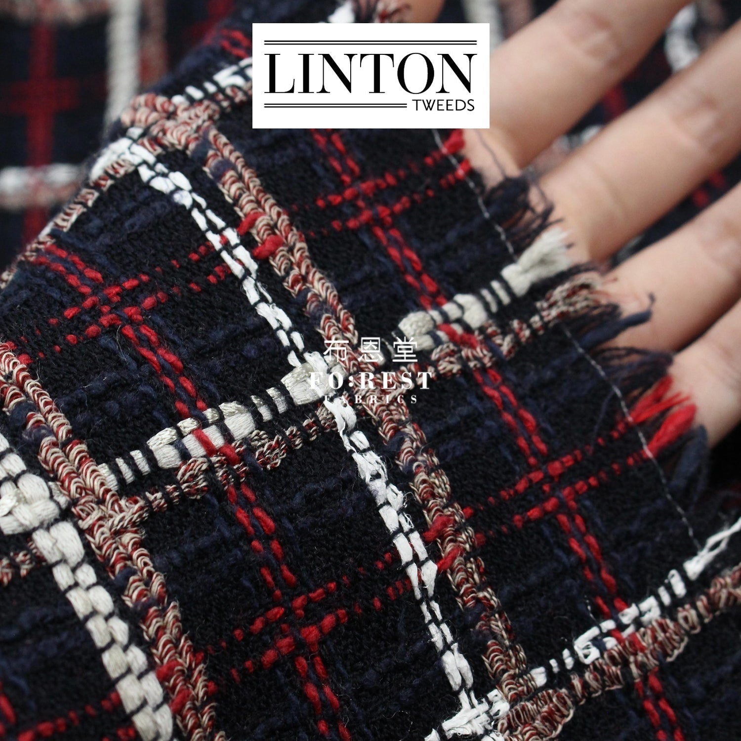 Linton Tweeds 0099 - FO:REST Fabric 布恩堂Liberty fabrictana lawnjapanese fabricykk zipper