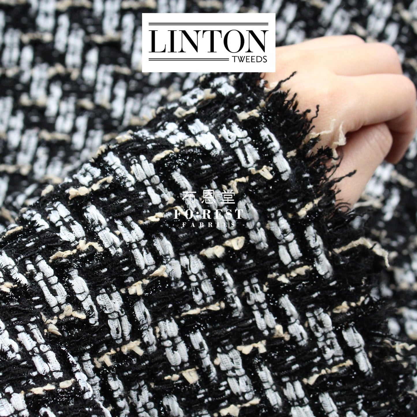Linton Tweeds 0100 - FO:REST Fabric 布恩堂Liberty fabrictana lawnjapanese fabricykk zipper