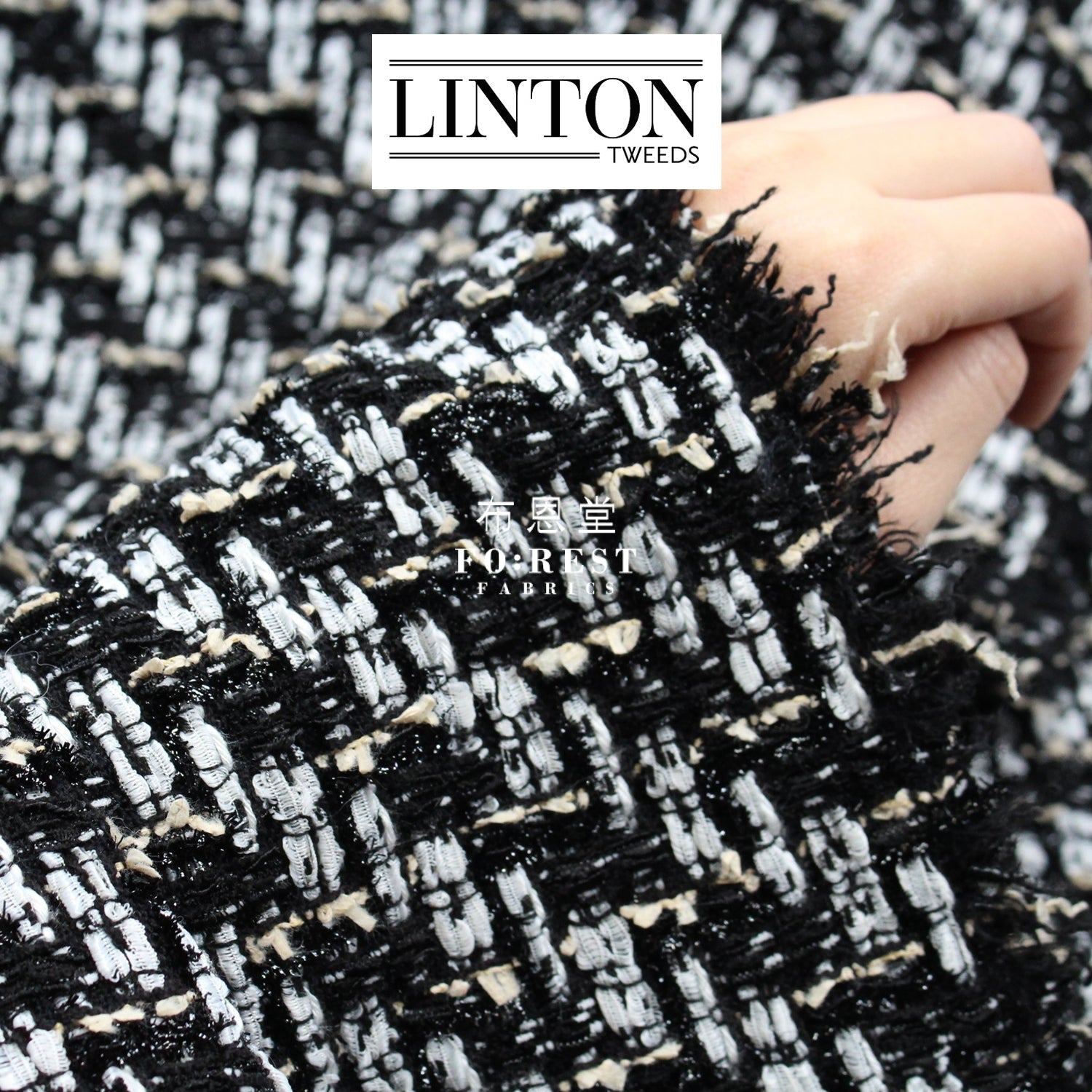 Linton Tweeds 0100 - FO:REST Fabric 布恩堂Liberty fabrictana lawnjapanese fabricykk zipper