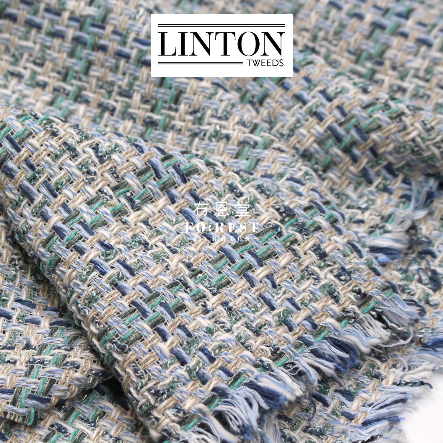 Linton Tweeds 0104 - FO:REST Fabric 布恩堂Liberty fabrictana lawnjapanese fabricykk zipper