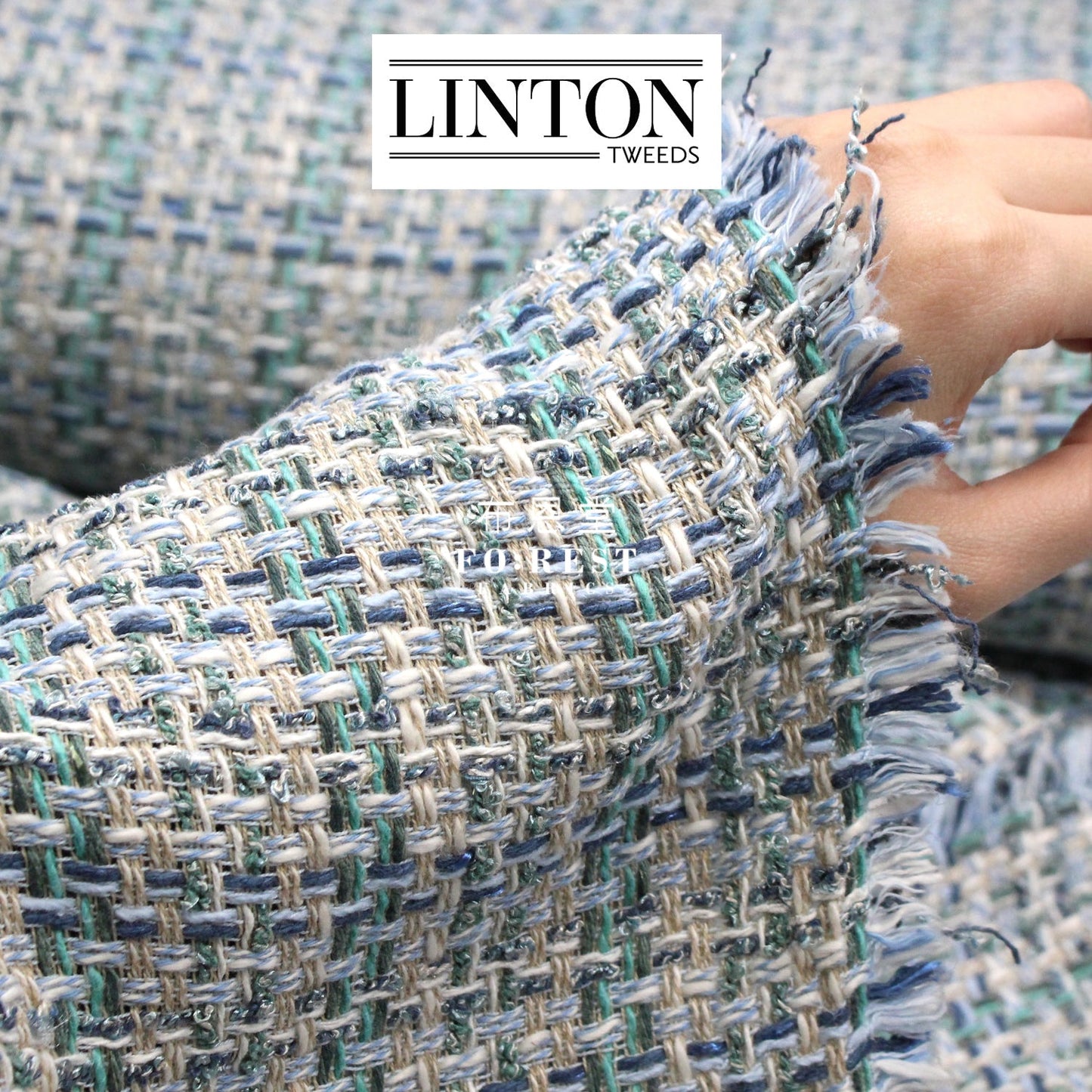 Linton Tweeds 0104 - FO:REST Fabric 布恩堂Liberty fabrictana lawnjapanese fabricykk zipper