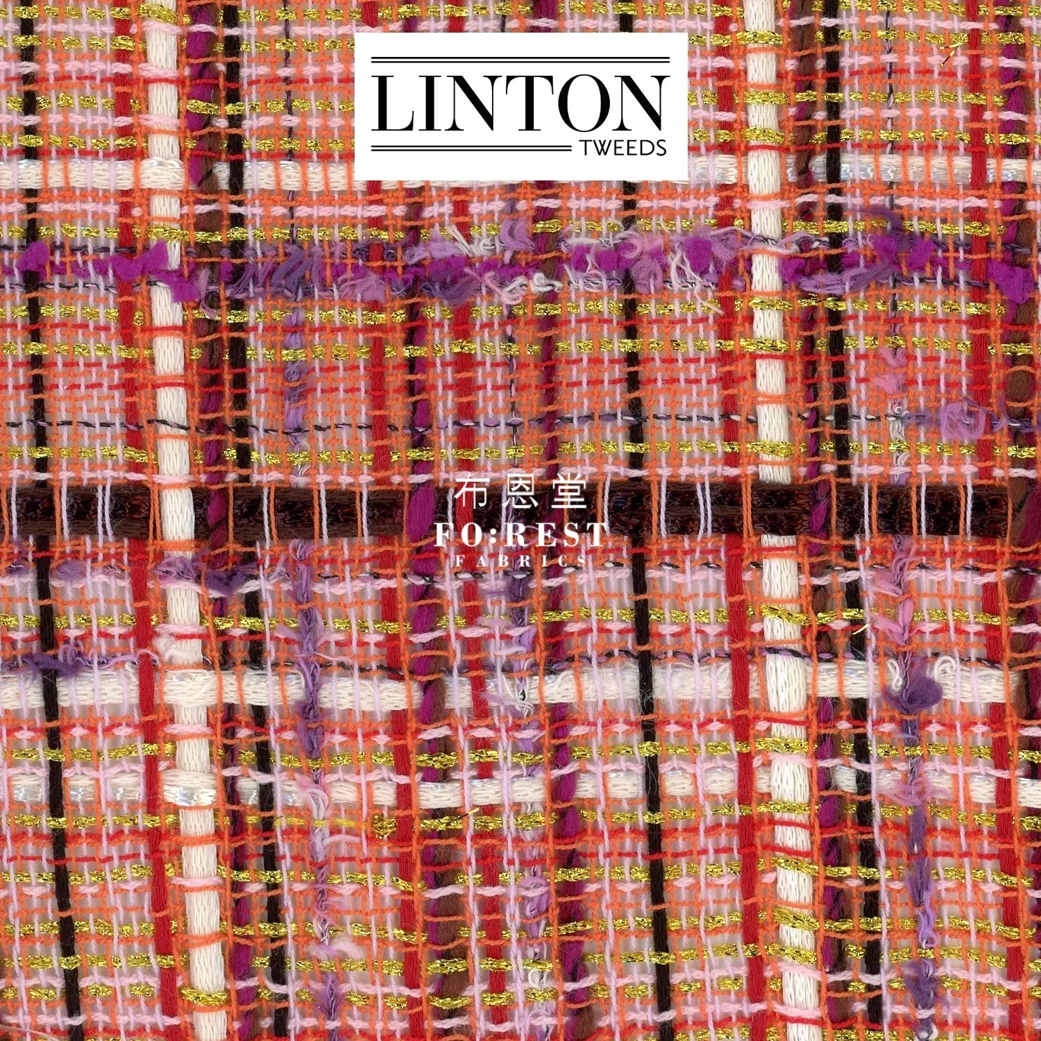 Linton Tweeds 0108 - FO:REST Fabric 布恩堂Liberty fabrictana lawnjapanese fabricykk zipper