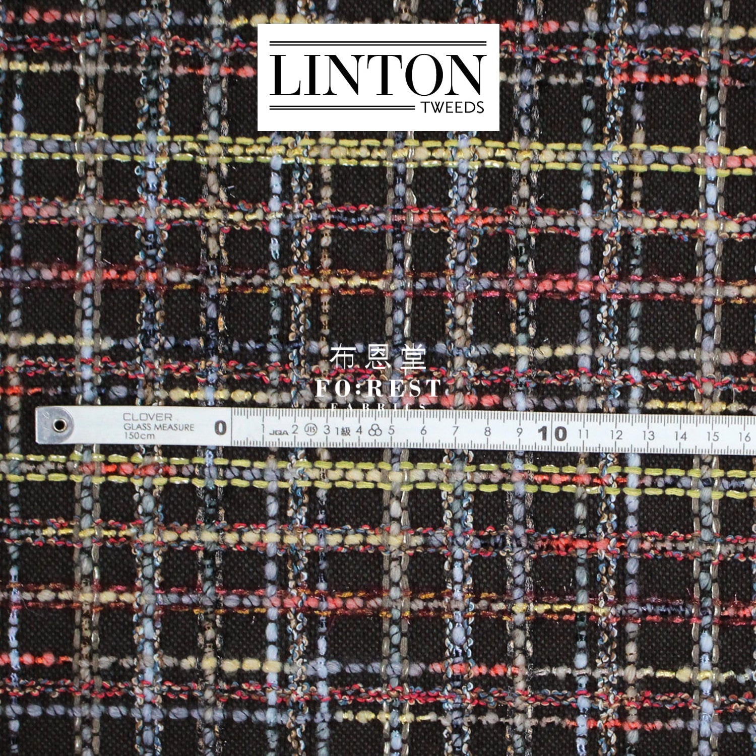 Linton Tweeds 0121 - FO:REST Fabric 布恩堂Liberty fabrictana lawnjapanese fabricykk zipper
