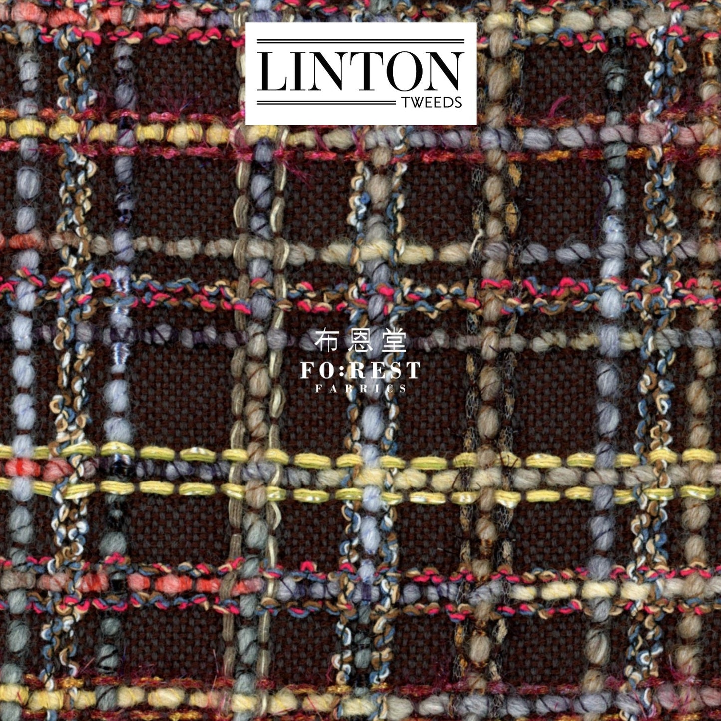 Linton Tweeds 0121 - FO:REST Fabric 布恩堂Liberty fabrictana lawnjapanese fabricykk zipper