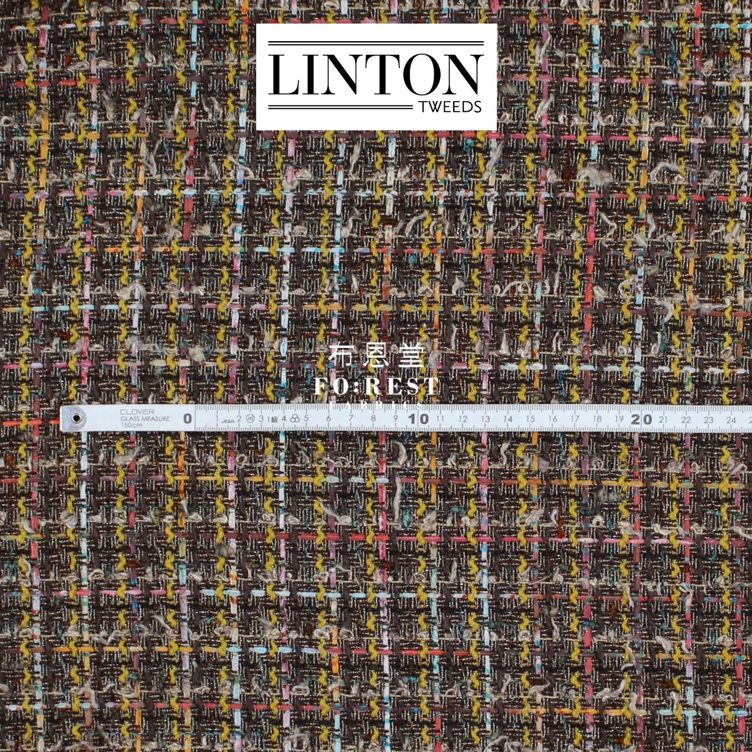 Linton Tweeds 0124 - FO:REST Fabric 布恩堂Liberty fabrictana lawnjapanese fabricykk zipper