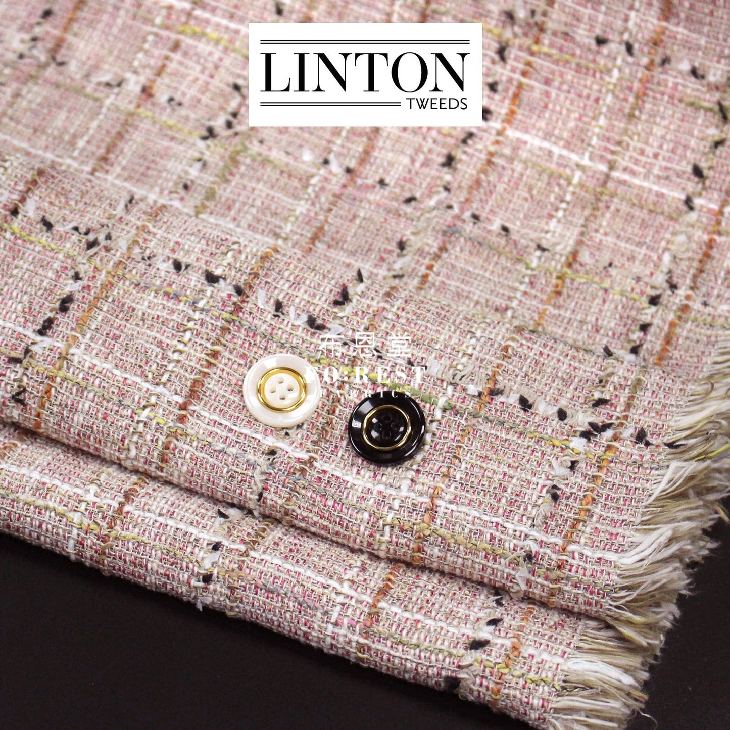 Linton Tweeds 0126 - FO:REST Fabric 布恩堂Liberty fabrictana lawnjapanese fabricykk zipper