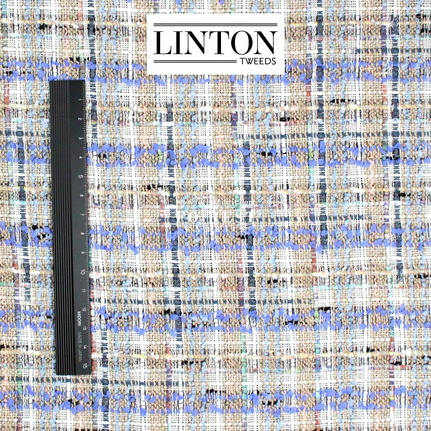 Linton Tweeds 0129 - FO:REST Fabric 布恩堂Liberty fabrictana lawnjapanese fabricykk zipper