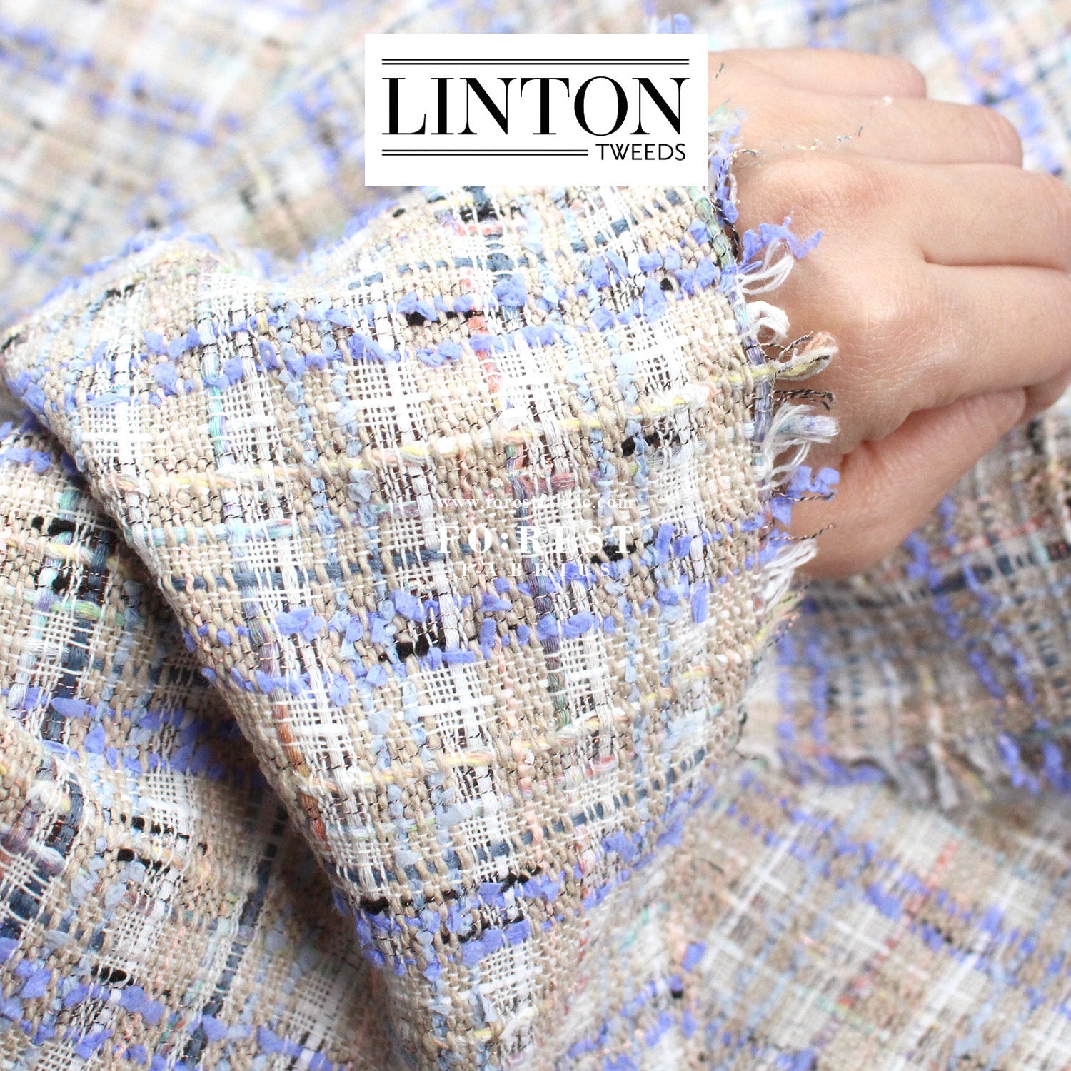 Linton Tweeds 0129 - FO:REST Fabric 布恩堂Liberty fabrictana lawnjapanese fabricykk zipper