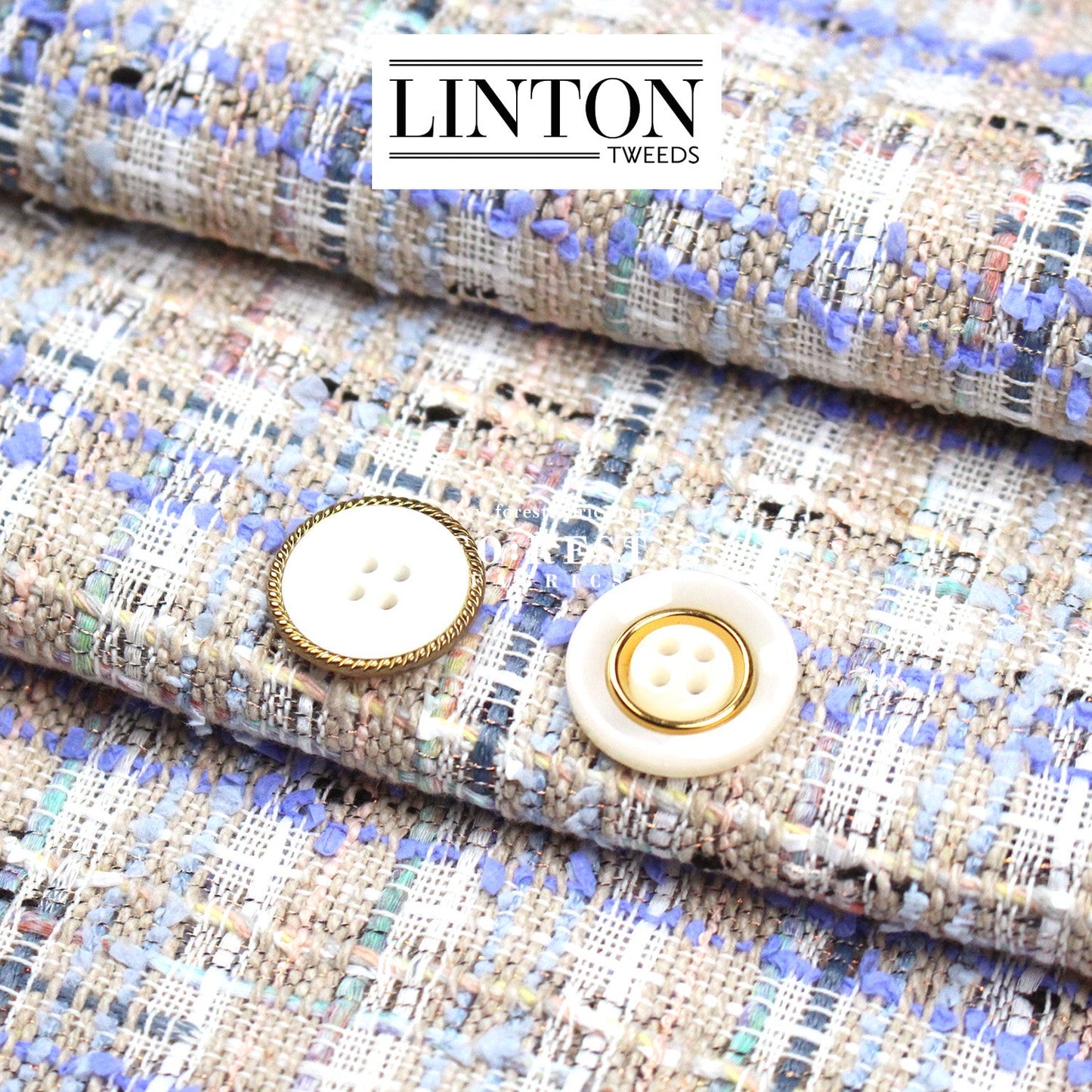 Linton Tweeds 0129 - FO:REST Fabric 布恩堂Liberty fabrictana lawnjapanese fabricykk zipper