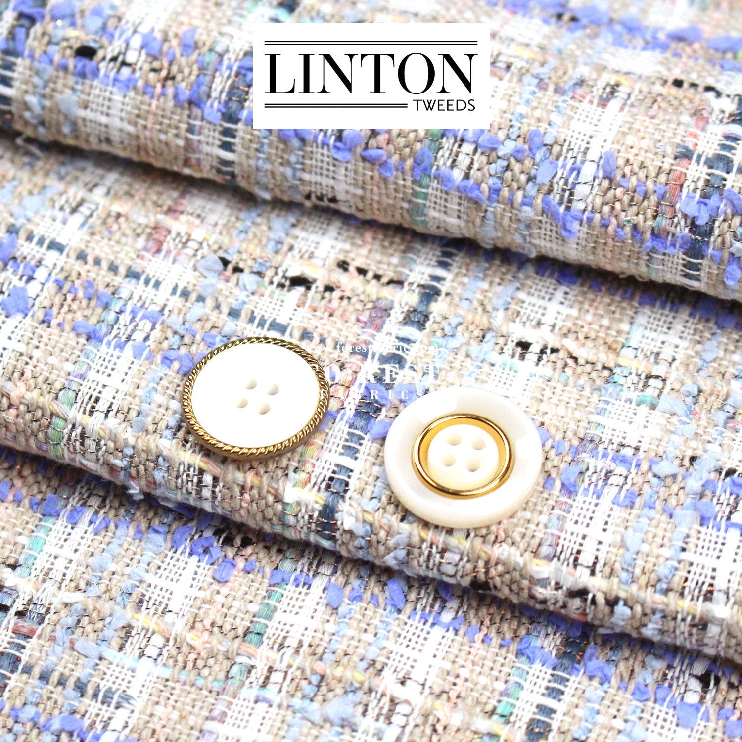 Linton Tweeds 0129 - FO:REST Fabric 布恩堂Liberty fabrictana lawnjapanese fabricykk zipper