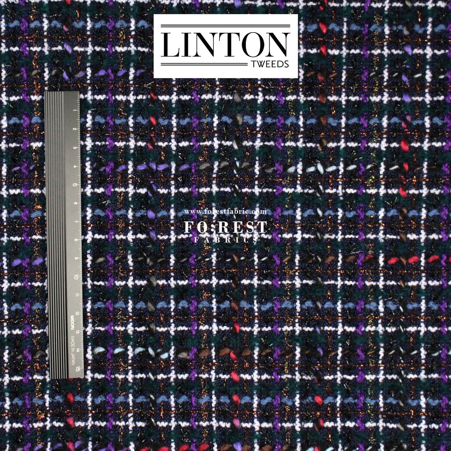 Linton Tweeds 0131 - FO:REST Fabric 布恩堂Liberty fabrictana lawnjapanese fabricykk zipper