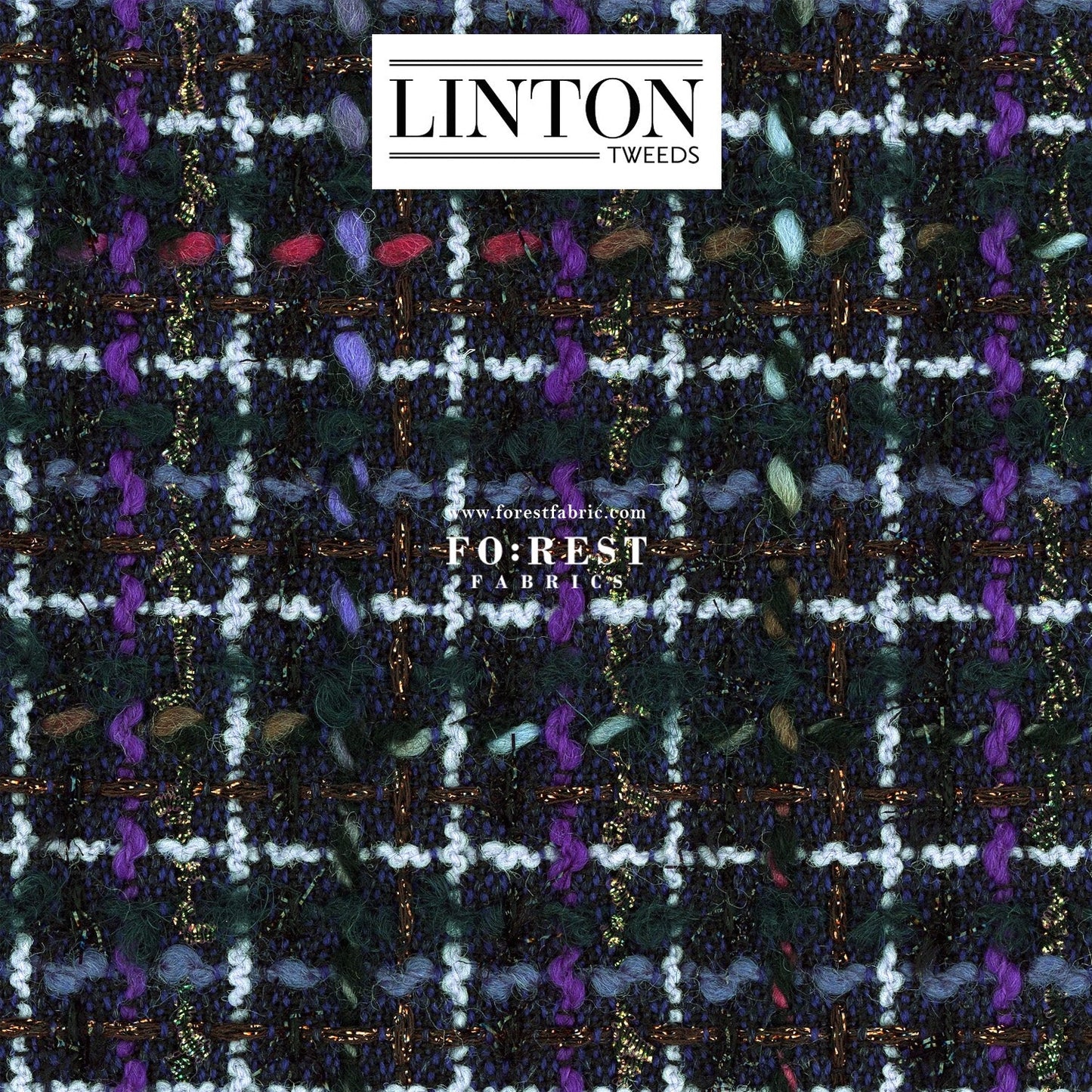 Linton Tweeds 0131 - FO:REST Fabric 布恩堂Liberty fabrictana lawnjapanese fabricykk zipper