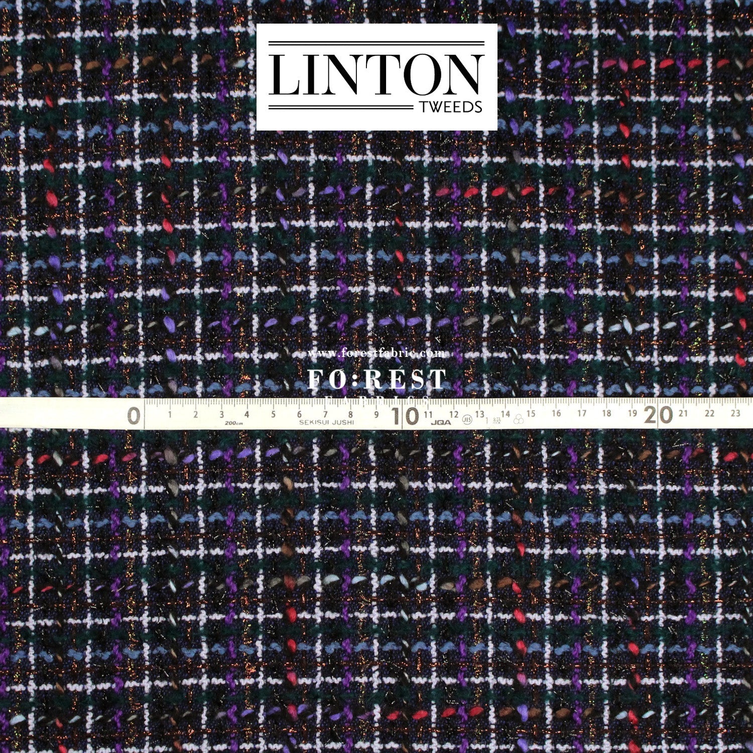 Linton Tweeds 0131 - FO:REST Fabric 布恩堂Liberty fabrictana lawnjapanese fabricykk zipper