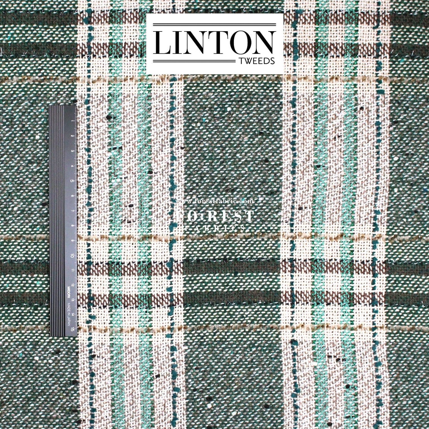 Linton Tweeds 0133 - FO:REST Fabric 布恩堂Liberty fabrictana lawnjapanese fabricykk zipper