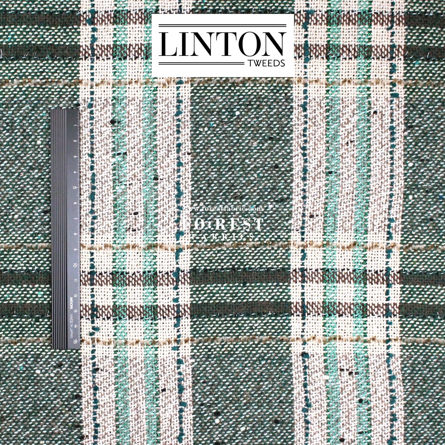 Linton Tweeds 0133 - FO:REST Fabric 布恩堂Liberty fabrictana lawnjapanese fabricykk zipper