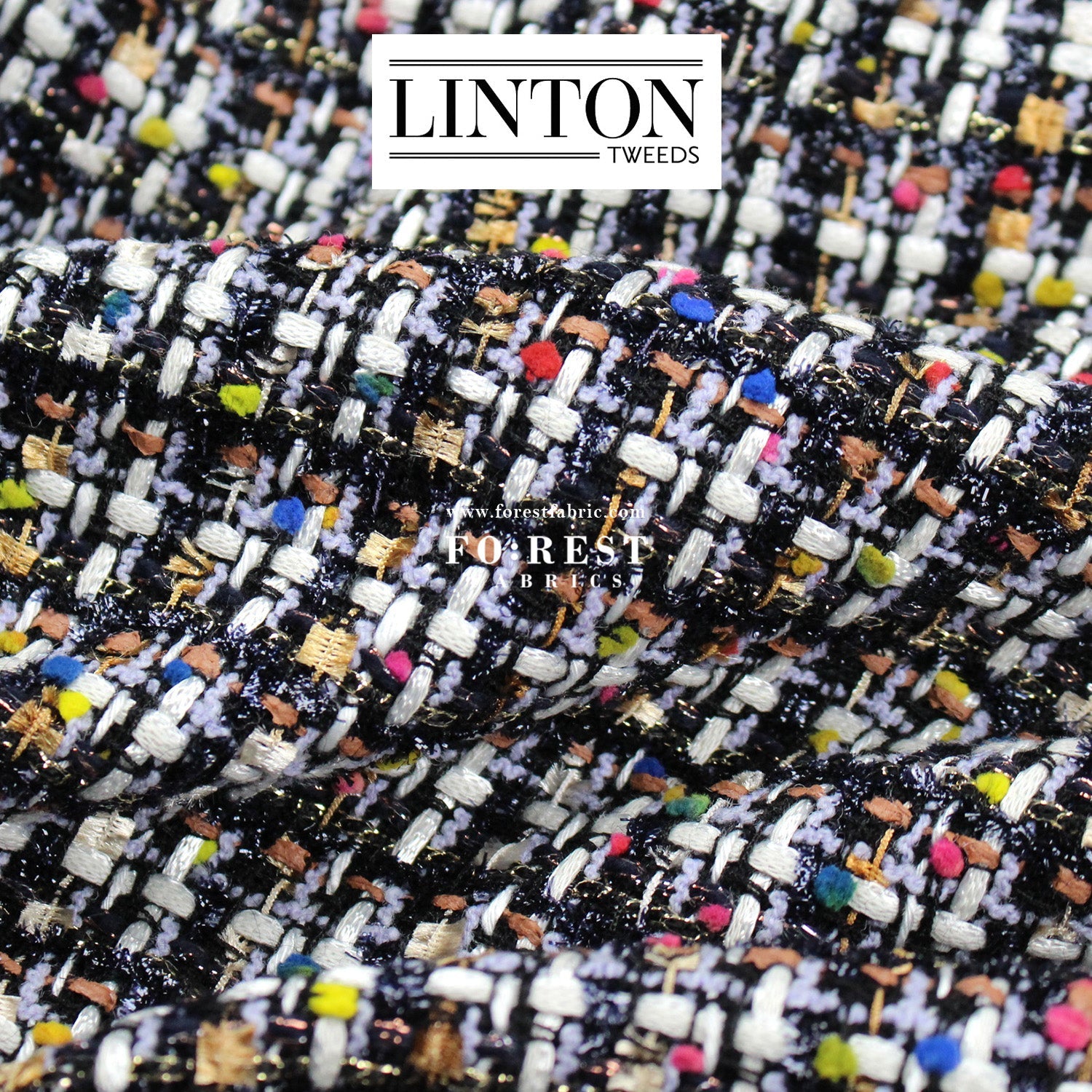 Linton Tweeds 0135 - FO:REST Fabric 布恩堂Liberty fabrictana lawnjapanese fabricykk zipper